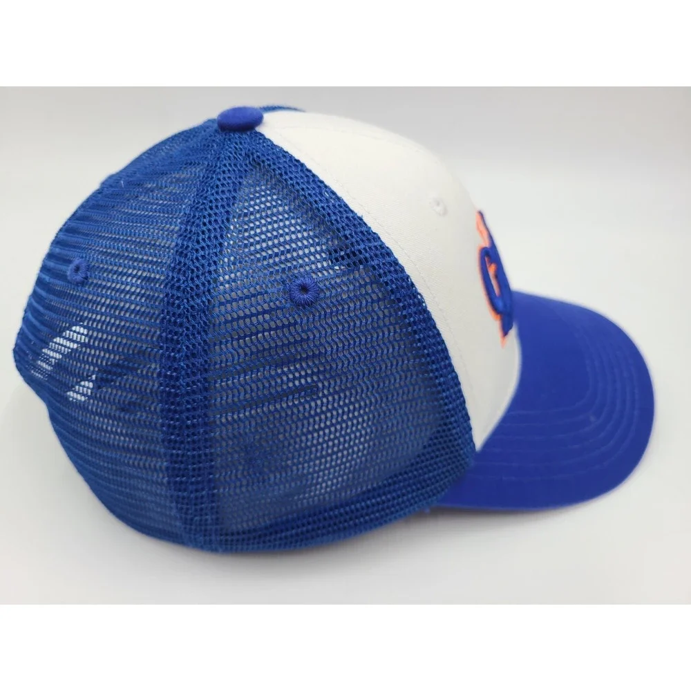 University of Florida Gators Captivating Mesh Snapback Hat Cap NCAA White Blue